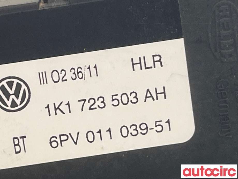 Pedal gass til VW Golf VI 2008-2012 (VOLKSWAGEN|1K1723503AQ||1K1723503AH)