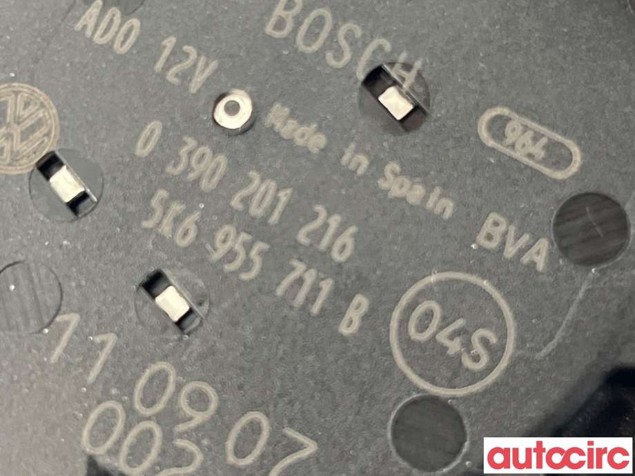 Viskermotor bakrute til VW Golf VI 2008-2012 (VOLKSWAGEN|5K6955711B)