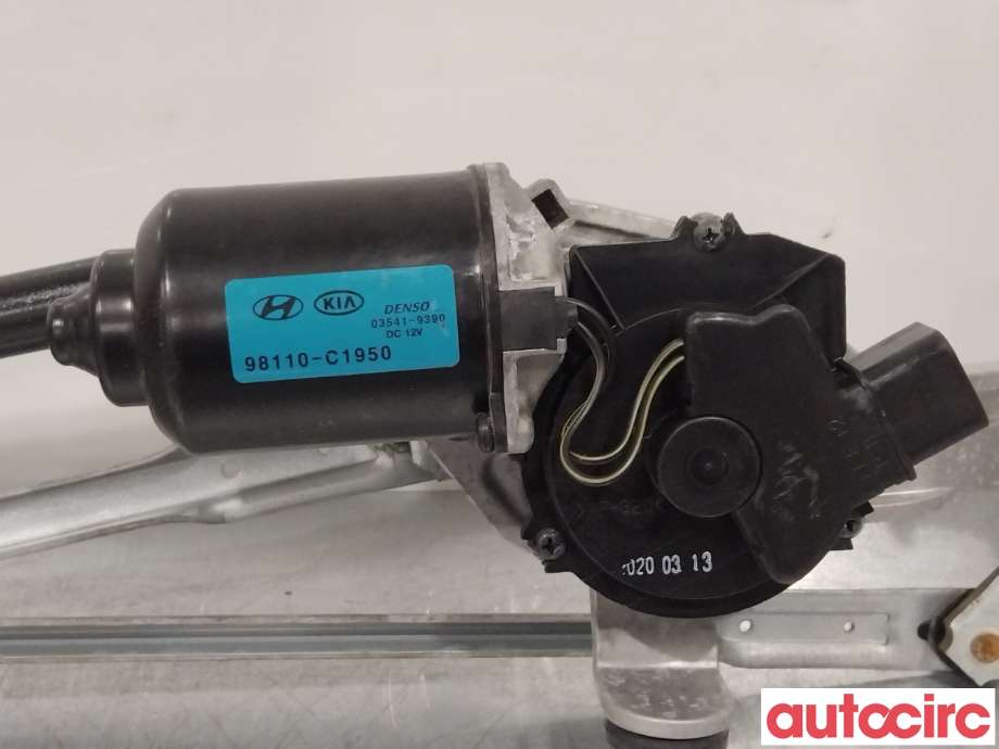 Viskermotor frontrute til Hyundai Kona 2017-2021 (Type I, Fase 1)  (HYUNDAI|98110C1950|03541-9390|98110-C1950)