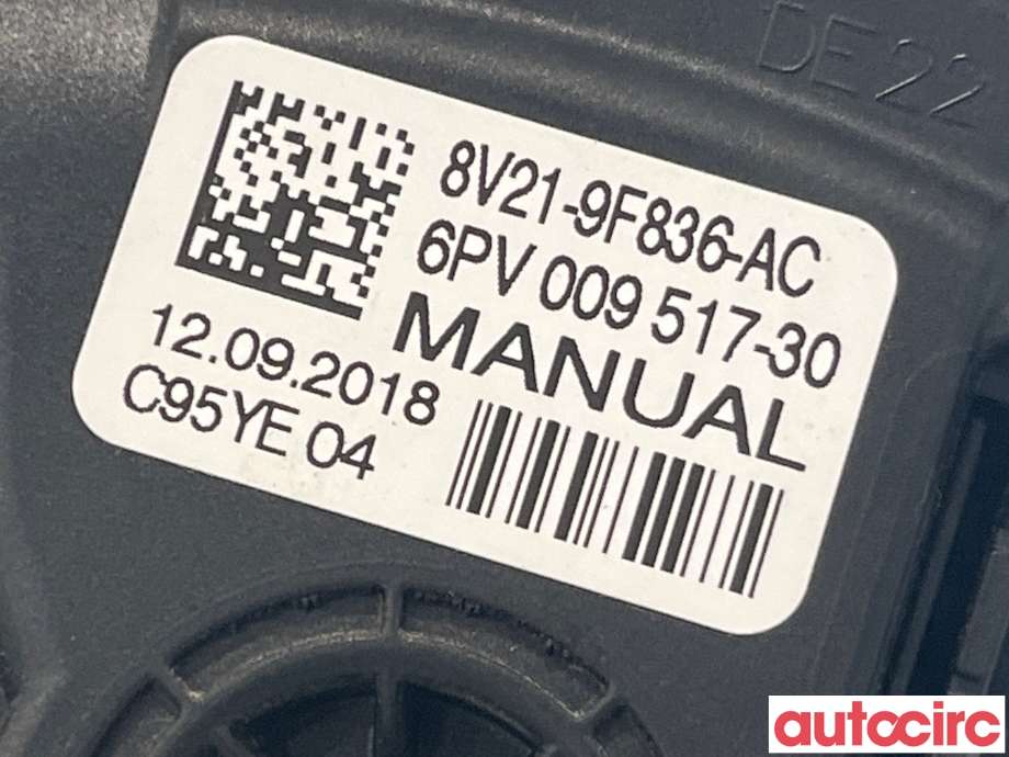 Pedal gass til Ford Transit Courier 2018-2023 (Type I, Fase 2) (FORD|2120072|6PV009517-30|8V21-9F836-AC)