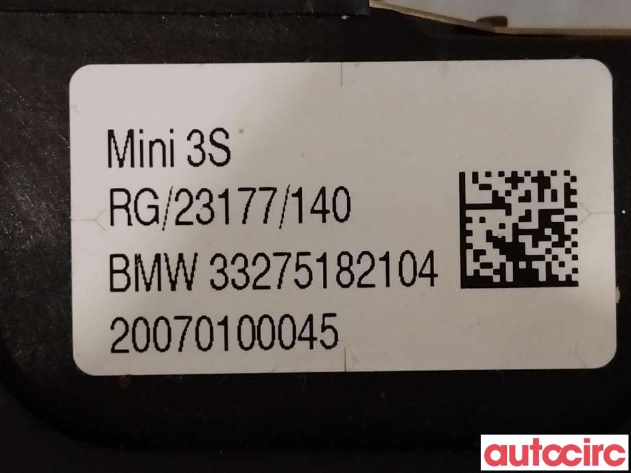 Airbag rattpute til Mini One/Cooper 2007-2014 (R55-57) (R55-57) (MINI|32302757663|33275182104)