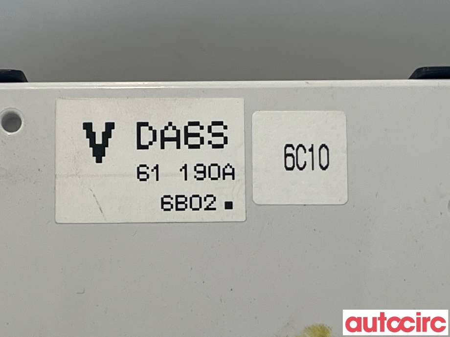 Varmeapparat betjening til Mazda CX-3 2015-2022 (MAZDA|DA6S-61-190B)