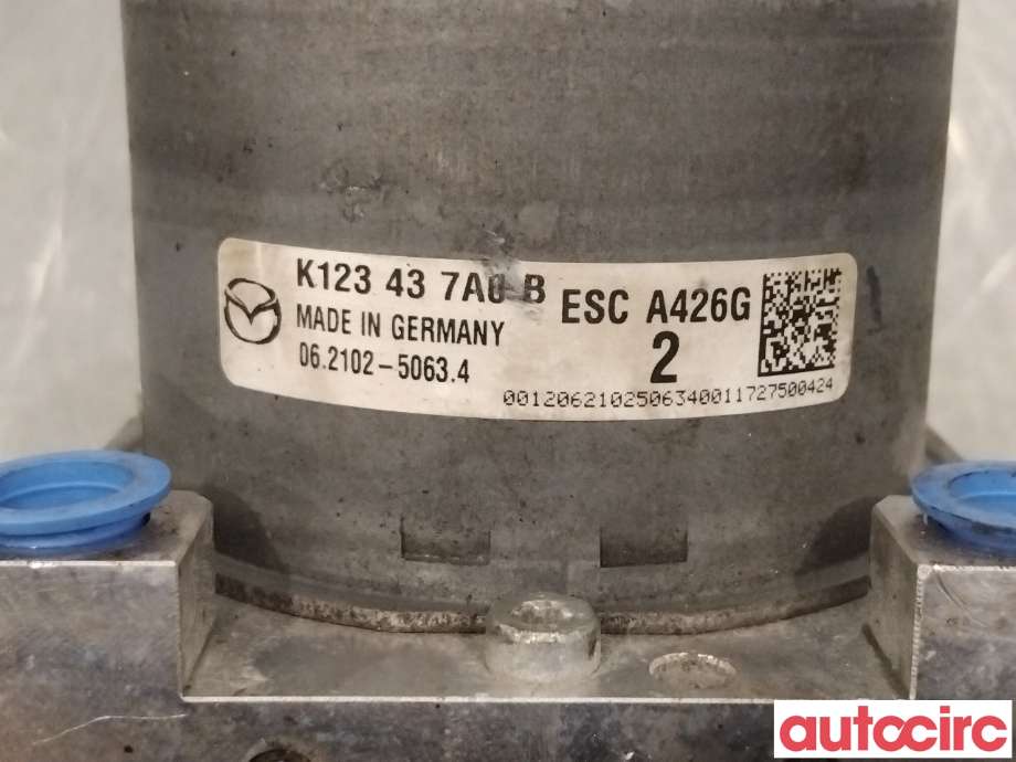 ABS sentral til Mazda CX-5 2017-->> (Type II)  (MAZDA|K1Y3-43-7A0B|K1Y3437A0B)