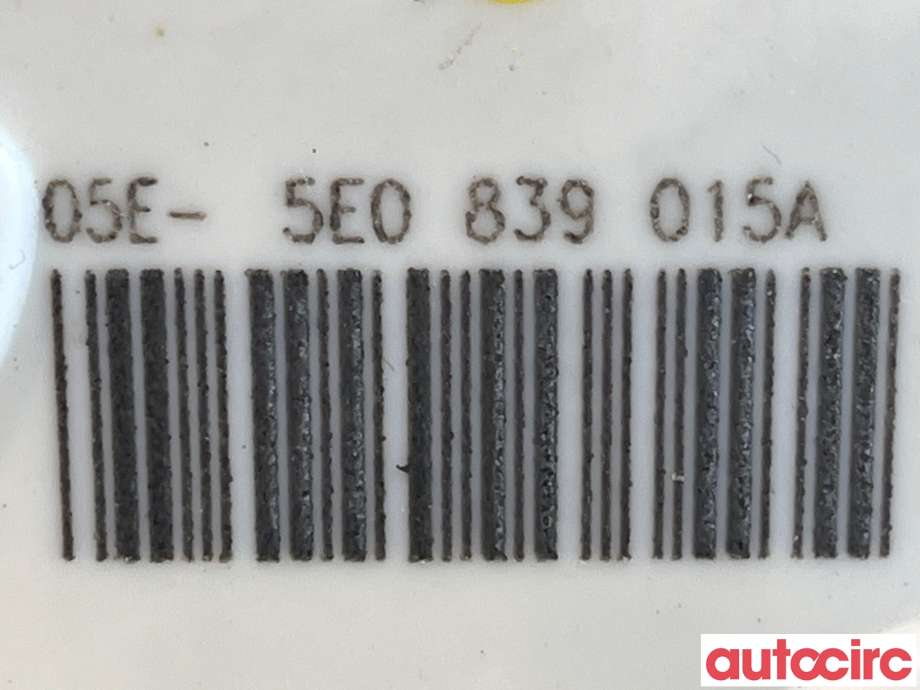 Låsekasse venstre bak til Škoda Octavia 2013-2016 (Type III, Fase 1)  (SKODA|5TA839015Q||5E0839015A)