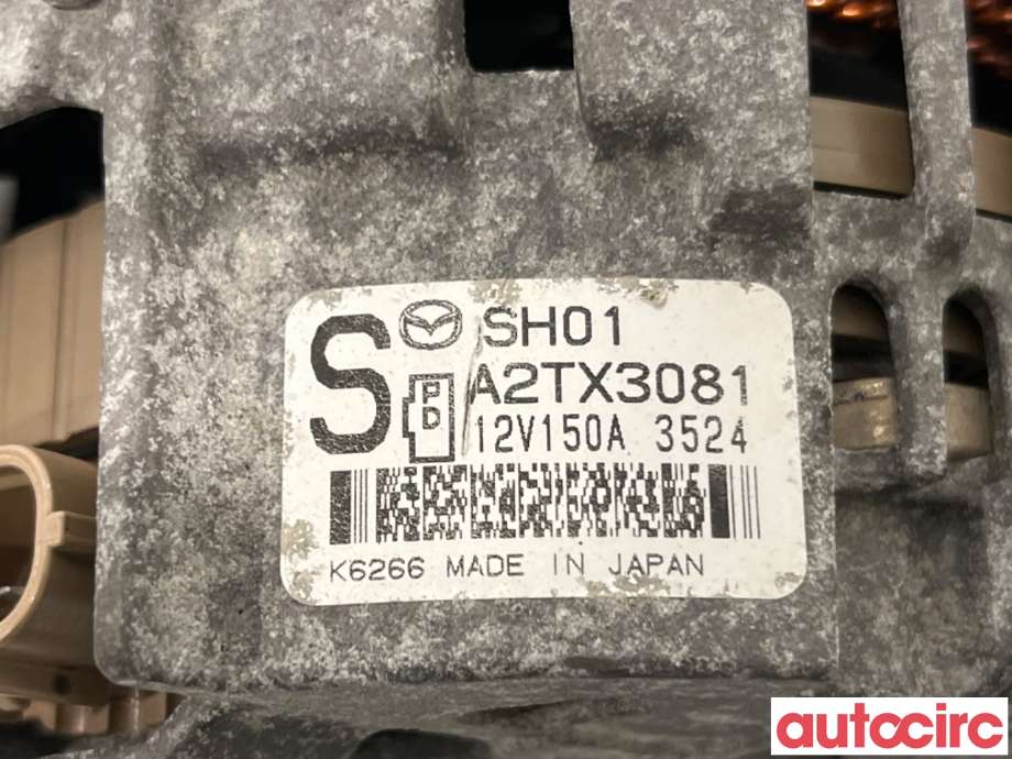 Dynamo til Mazda CX-5 2012-2017 (Type I)  (MAZDA CX-5|SH01-18-300A|A2TX3081|SH01)