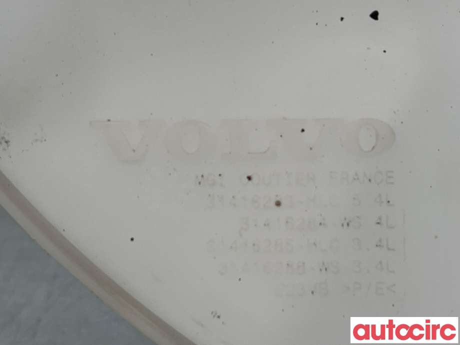 Spylertank til Volvo V60/V60 CC 2013-2018 (Type I, Fase 2)  (VOLVO|31416283|)