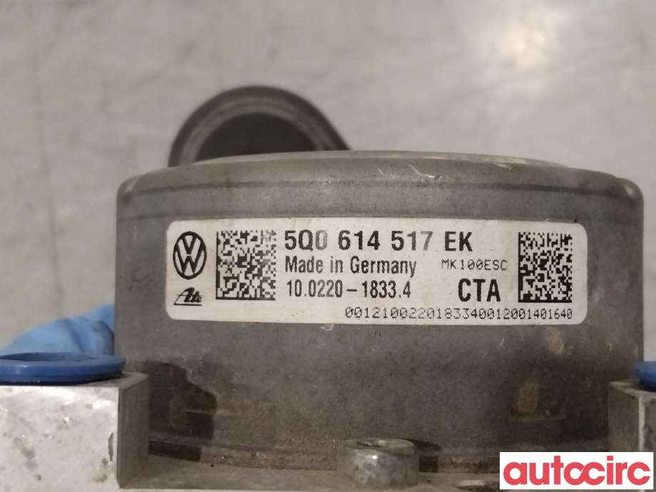ABS sentral til VW e-Golf 2017-2020 (Fase 2) (VOLKSWAGEN|5Q0614517EK|100917-03723)