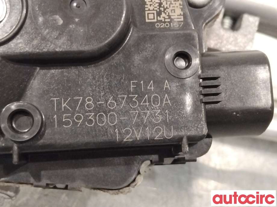 Viskermotor frontrute til Mazda CX-5 2017-->> (Type II)  (MAZDA|TK78-67-340A|KB8M67360|TK7867340A)