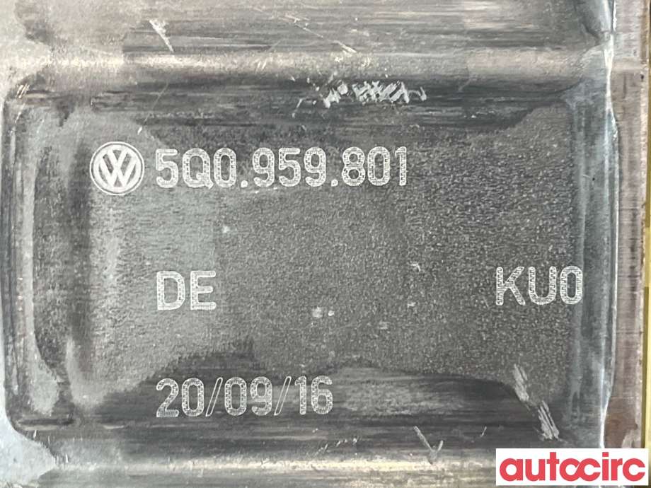 Ruteheis venstre bak til Audi A3 2016-2020 (Type III, Fase 2)  (AUDI|5Q0959801|0130822713)