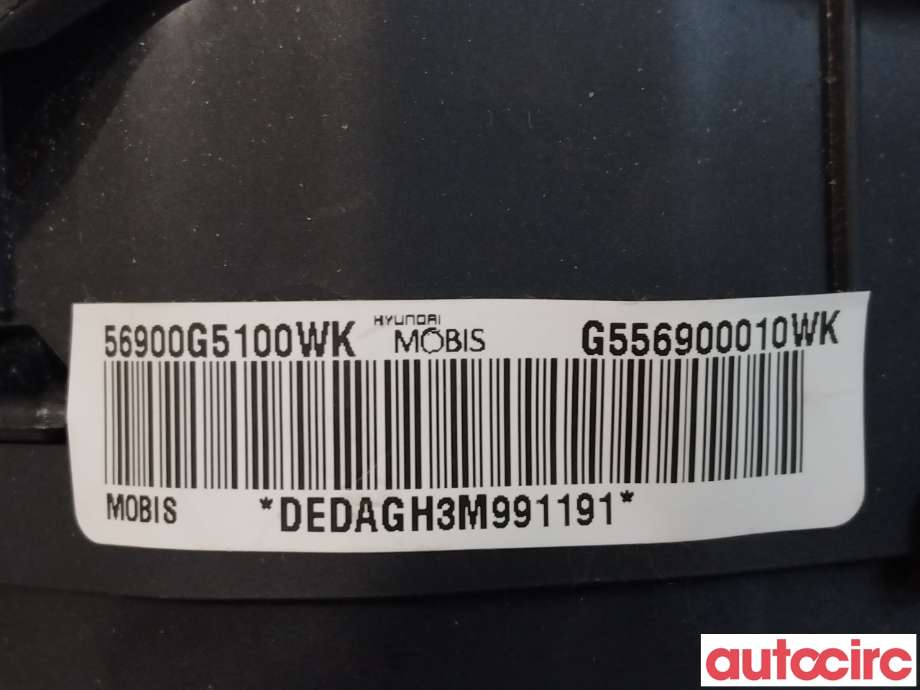 Airbag rattpute til Kia Niro 2016-2021  (KIA|56900G5100WK)