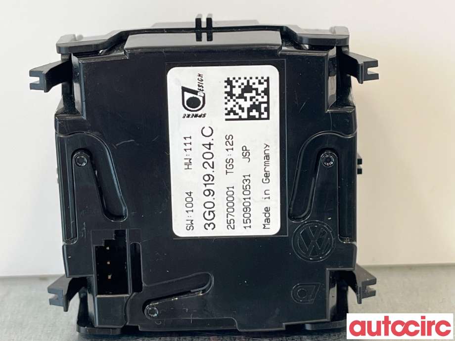 Instrument klokke til VW Passat 2015-2019 (Fase 1) (B8) (B8) (VOLKSWAGEN|3G0919204C)