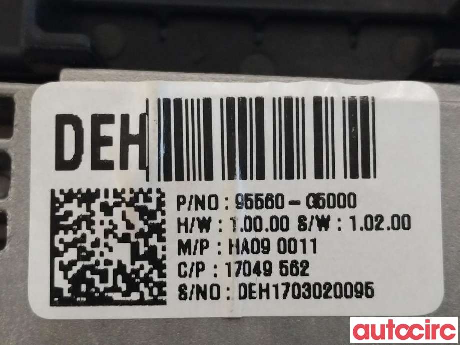 Diverse deler til Kia Niro 2016-2021  (KIA|95560G5000||95560-G5000)