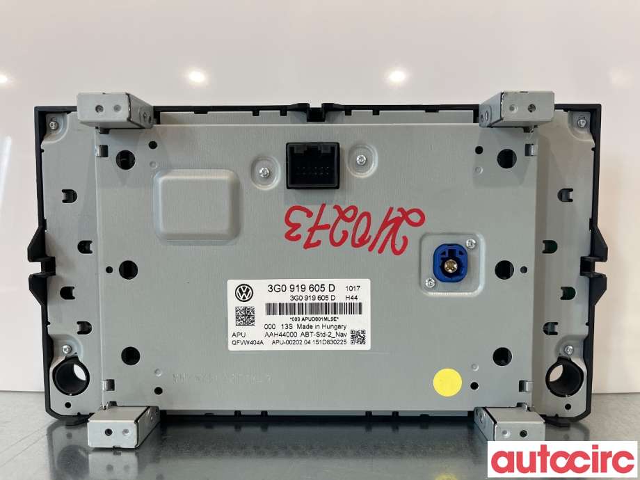 Multimedia display (MCU - Media Controller Unit) til VW Passat 2015-2019 (Fase 1) (B8) (B8) (VOLKSWAGEN|3G0919605D)