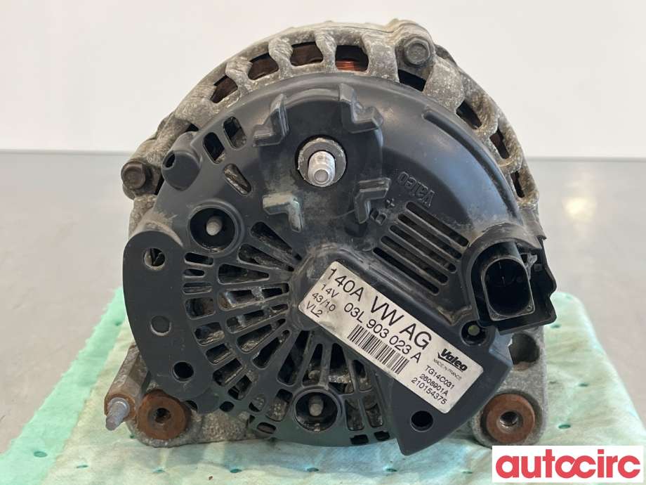 Dynamo til VW Touran 2010-2015 (Type I, Fase 3)  (VOLKSWAGEN|03L903023AX|TG14C031|03L903023A)