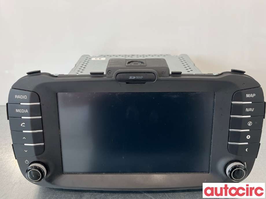 Bilstereo navigasjon til Kia Soul, 2014-2019 (Type II)  (KIA|96560E4021CA)