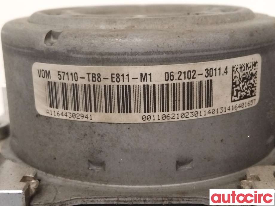 ABS sentral til Honda Civic 2012-2015 (Type IX, Fase 1) (HONDA|57100-TB9-G30|062109-70453|57110-TB8-E811-M1)