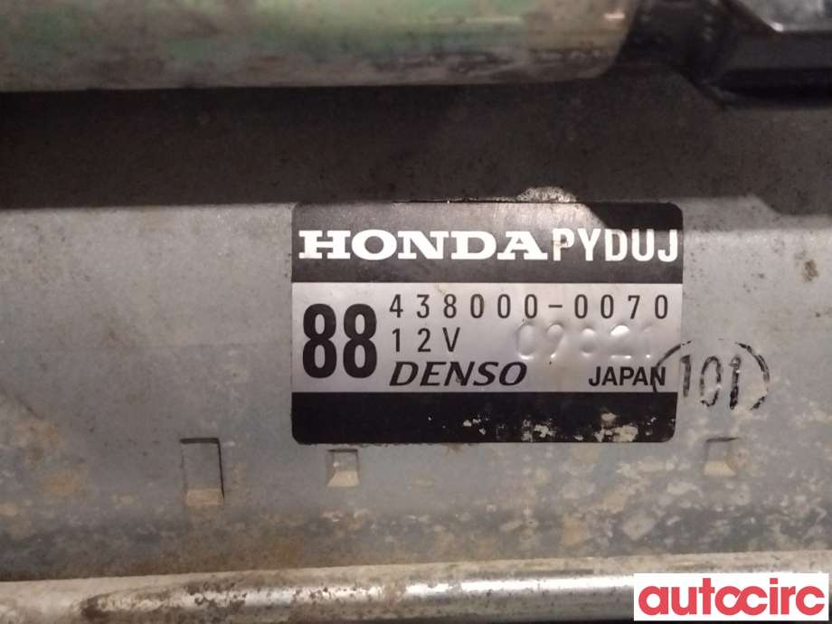 Starter diesel til Honda Civic 2012-2015 (Type IX, Fase 1) (HONDA|31200-RZ0-G01|438000-0070|PYDUJ)