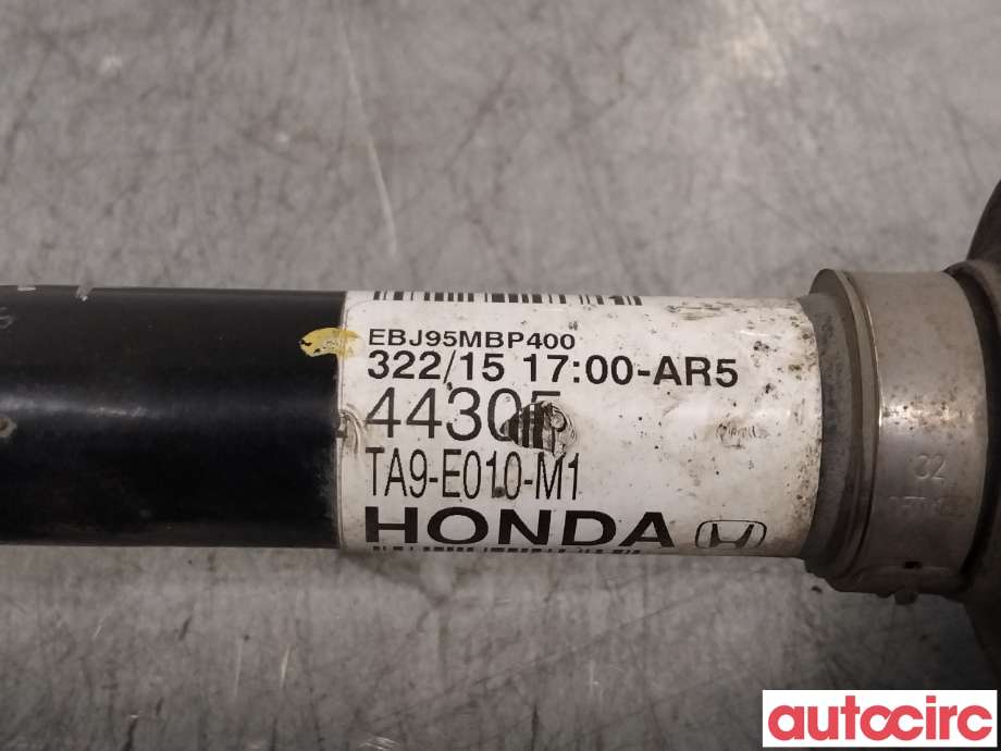 Drivaksel høyre foran til Honda Civic 2012-2015 (Type IX, Fase 1) (HONDA|44305-TA9-E01)