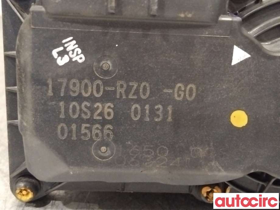 Spjeldhus til Honda Civic 2012-2015 (Type IX, Fase 1)  (HONDA|17900-RZ0-G02||17900-RZ0-G0)