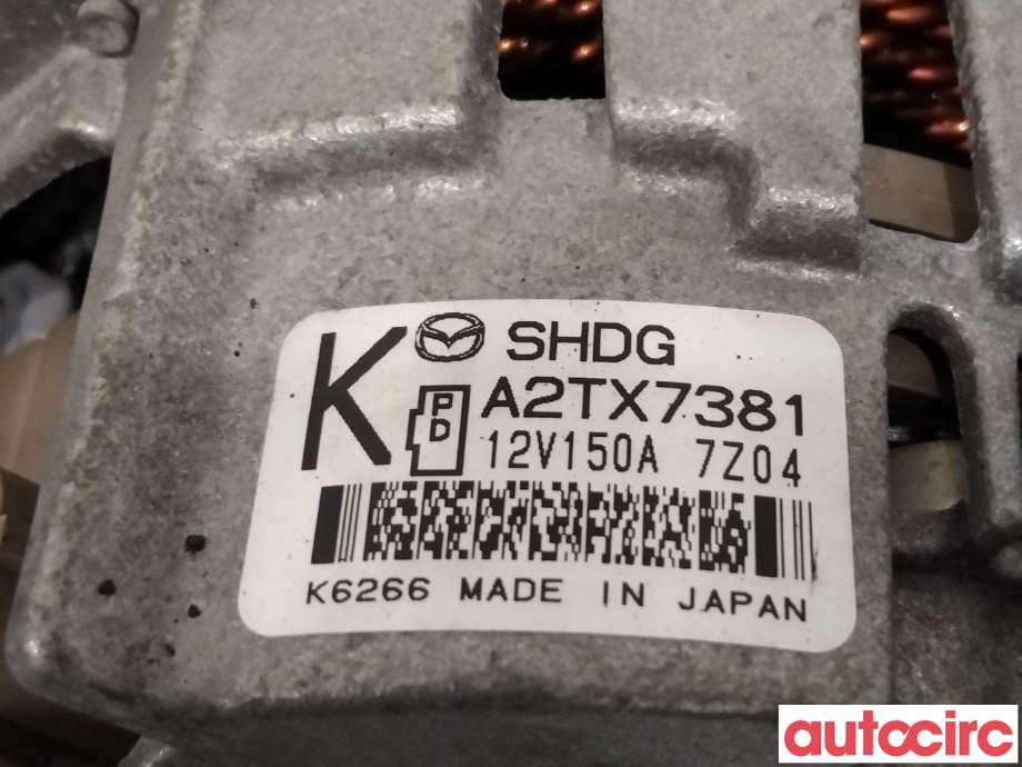 Dynamo til Mazda CX-5 2017-->> (Type II) (MAZDA|SHDG-18-300|)