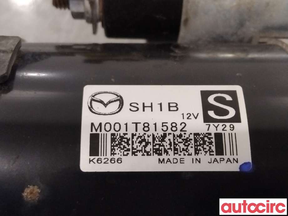Starter diesel til Mazda CX-5 2017-->> (Type II)  (MAZDA|SH1B-18-400|M001T81582|SH1B)