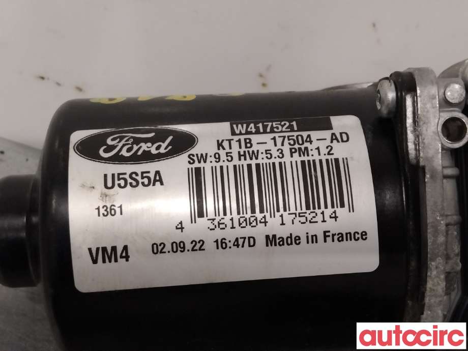 Viskermotor frontrute til Ford Transit Connect 2018-->> Type II, Fase 2  (FORD|2575343|W417521|KT1B-17504-AD)