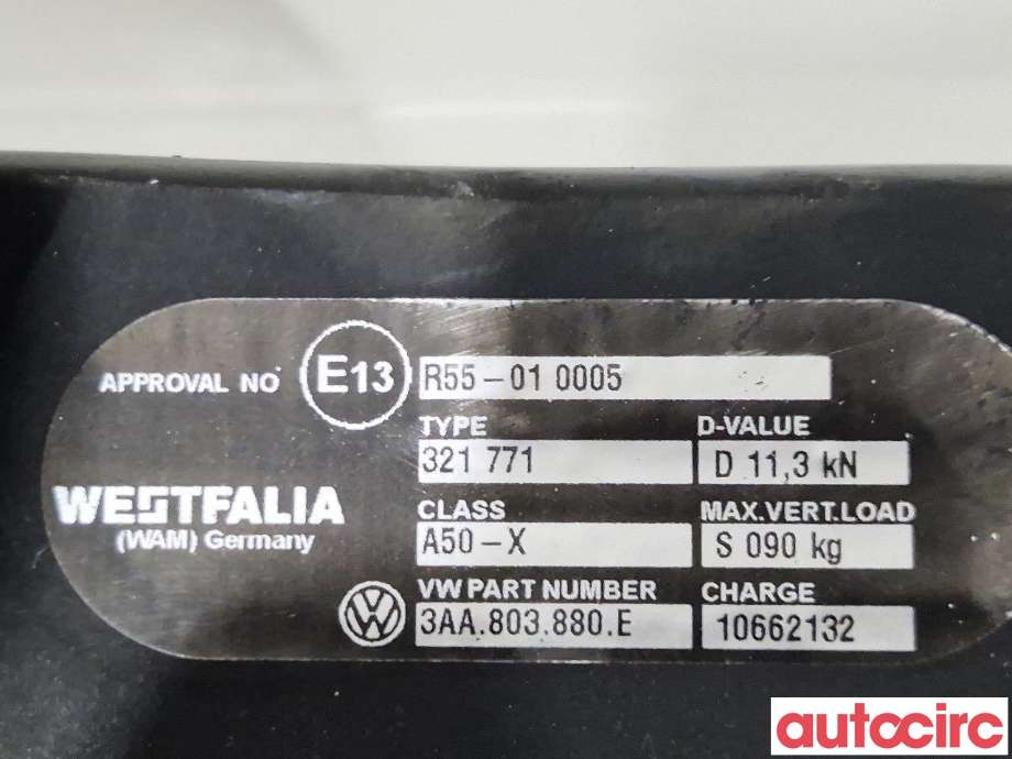 Hengerfeste til VW Passat 2011-2015 (B7) (B7) (VOLKSWAGEN|3AA803880H|321771|3AA803880E)