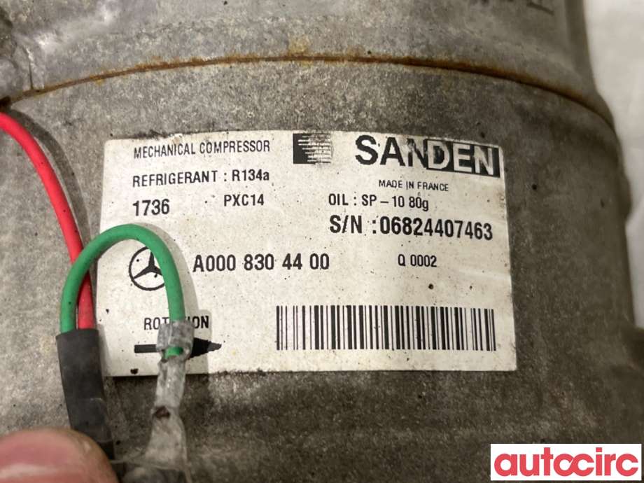 Aircondition kompressor til Mercedes C-Klasse 2014-2018 (Fase 1) (W205) (W205) (MERCEDES|A0032306911|PXC141736|A0008303002)