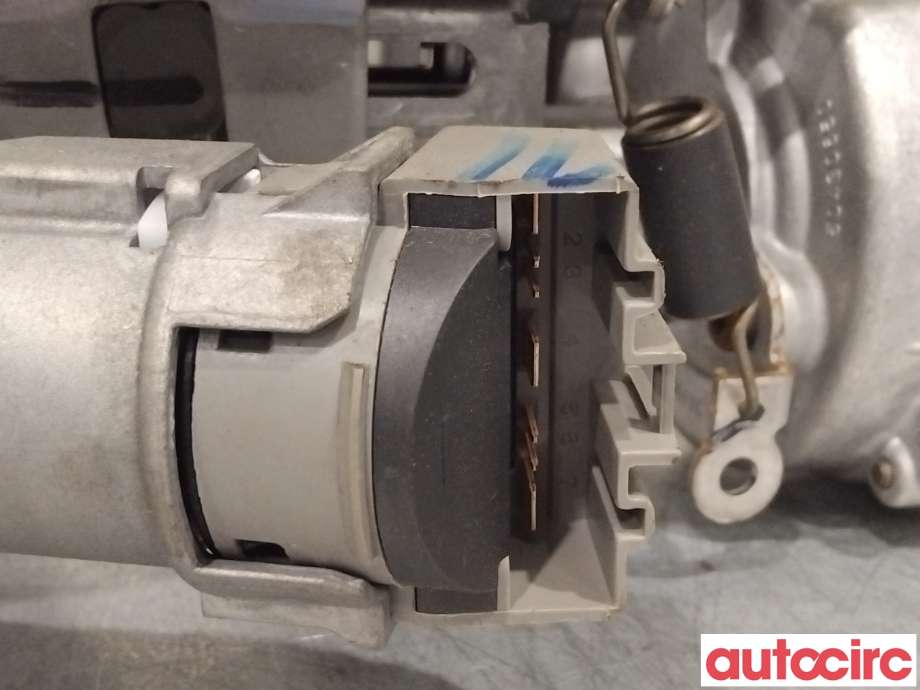 Rattaksel elektrisk servo til Ford Transit Courier 2018-2023 (Type I, Fase 2)  (FORD|2365893|AY11-3C529-GE)