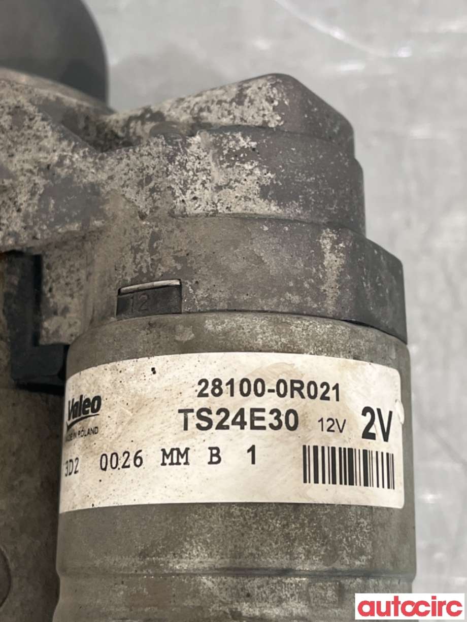 Starter diesel til Toyota Avensis 2009-2015 (Type III, Fase 1)  (TOYOTA|281000R021|TS24E30|28100-0R021)