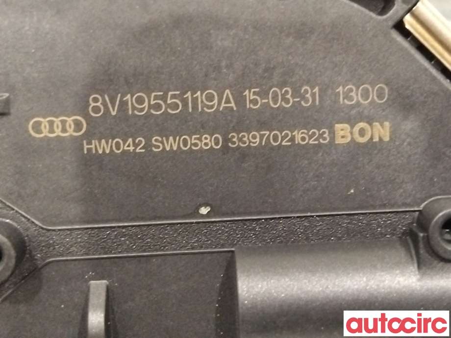 Viskermotor frontrute til Audi A3 2012-2016 (Type III, Fase 1)  (AUDI|8V1955023D|1397220663)