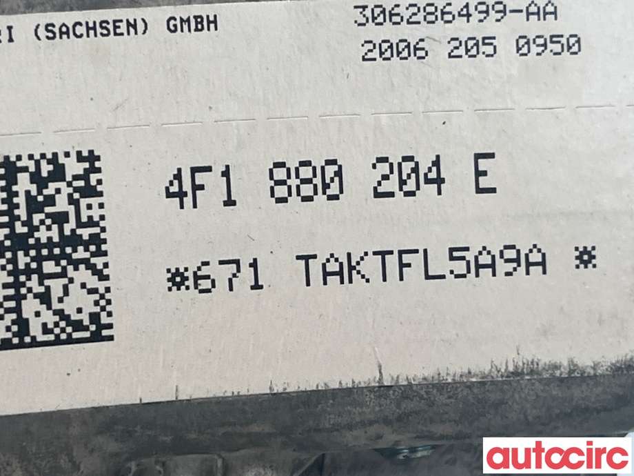 Airbag passasjer til Audi A6, Allroad 2006-2008 (Type II, Fase 1) (C6) (C6) (AUDI|4F1880204J|4F1880204E)