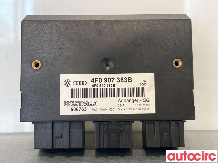 Styreenhet hengerfeste til Audi A6, Allroad 2006-2008 (Type II, Fase 1) (C6) (C6) (AUDI|4F0907383D|4F0907383B)