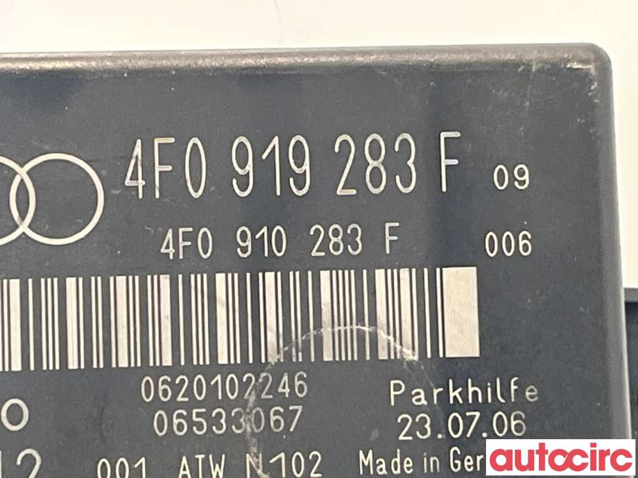Styreenhet parkering til Audi A6, Allroad 2006-2008 (Type II, Fase 1) (C6) (C6) (AUDI|4F0910283N|4F0910283F)