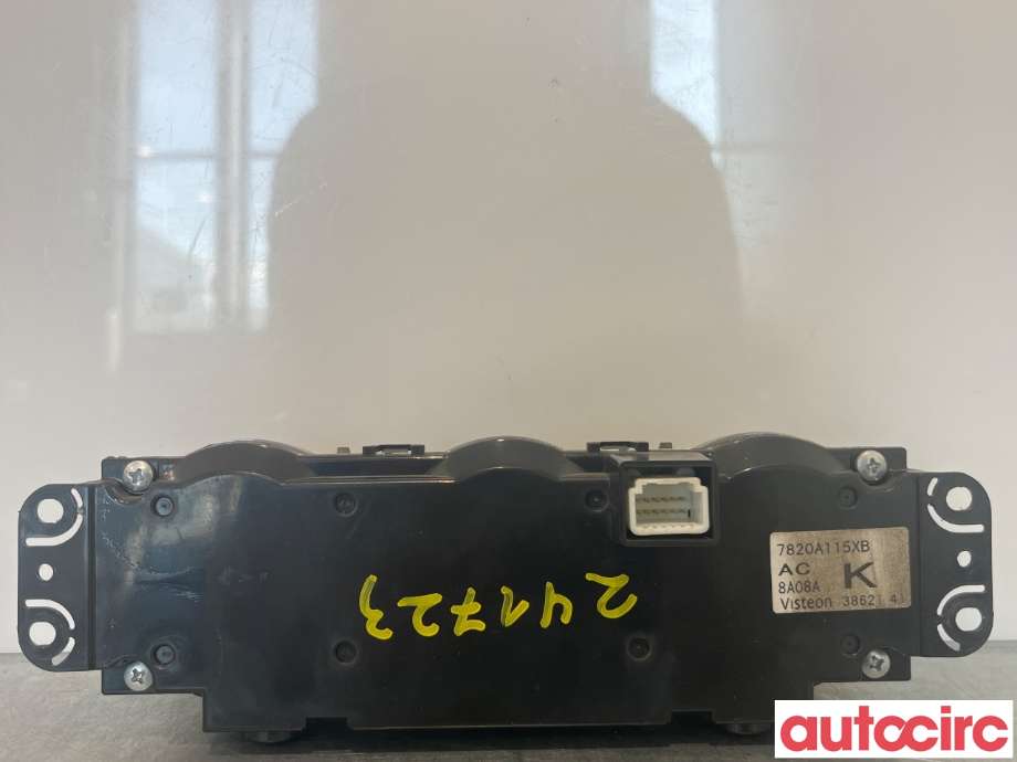 Varmeapparat betjening til Mitsubishi Outlander 2007-2010 (Type II, Fase 1)  (MITSUBISHI|7820A115XB)