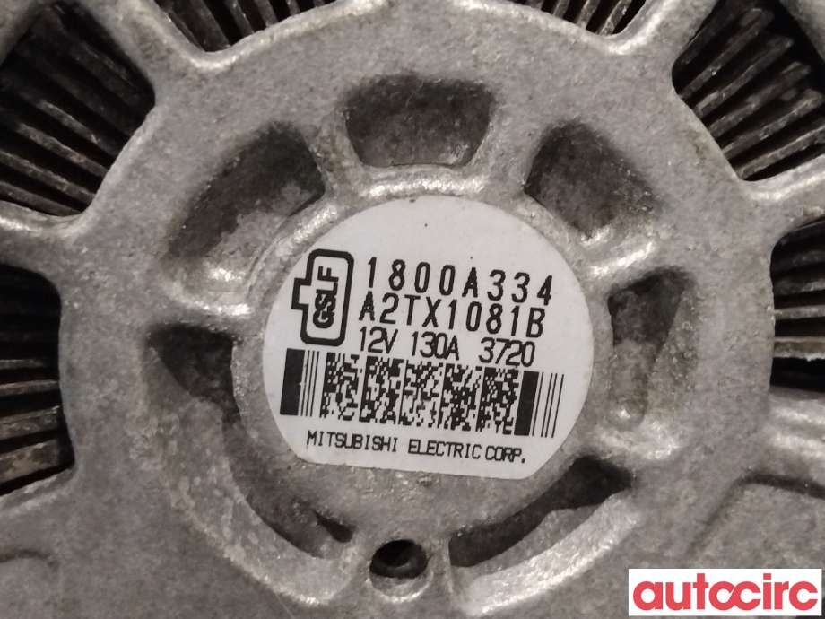 Dynamo til Mitsubishi Outlander 2010-2012 (Type II, Fase 2)  (MITSUBISHI|1800A431|A2TX1081B|1800A334)