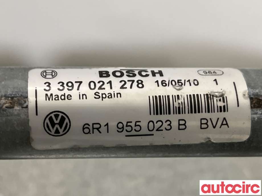 Viskermotor frontrute til VW Polo 2009-2014 (Type V, Fase 1)  (VOLKSWAGEN|6R1955023B|0390241566|6R1955023C)