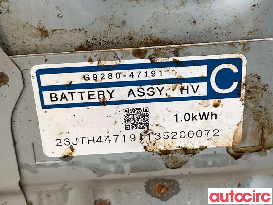 Batteripakke elbil til Toyota Prius +7 2012-2020 (Type III) (stasjonsvogn) (stasjonsvogn) (TOYOTA|G951047H05|G951047100|G9280-47191)