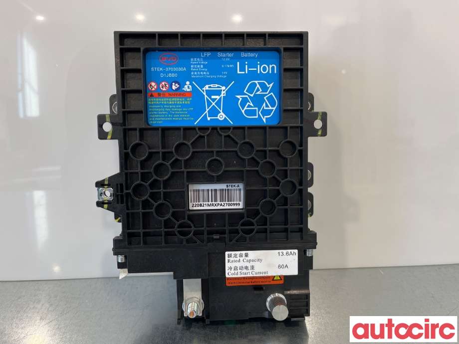 Batteri 12V til BYD Seal 2022-->> (BYD|STEK3703030A|)