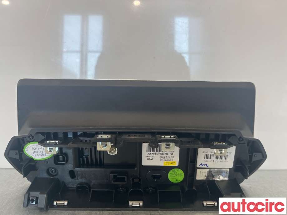Multimedia display (MCU - Media Controller Unit) til Peugeot 208 2019-->> (Type II)  (PEUGEOT|9824619980)