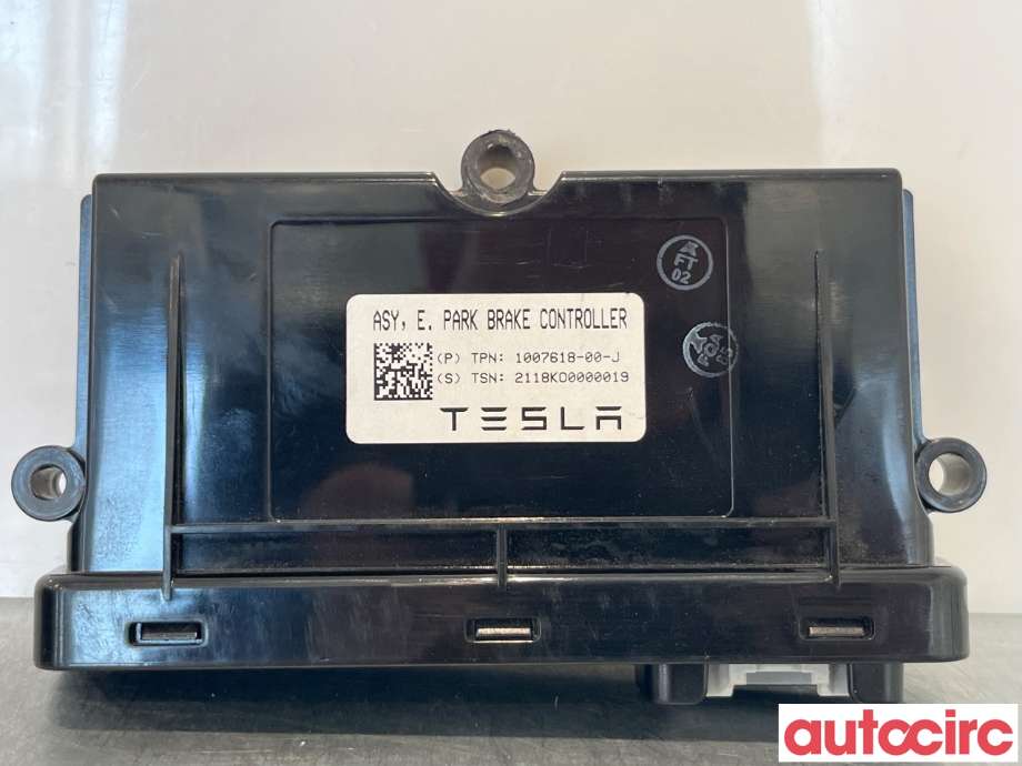 Styreenhet elektrisk parkbrems (EPB - Electric Parking Brake) til Tesla Model S, 2016-2021 (Fase 2) (TESLA|1007618-00-J)