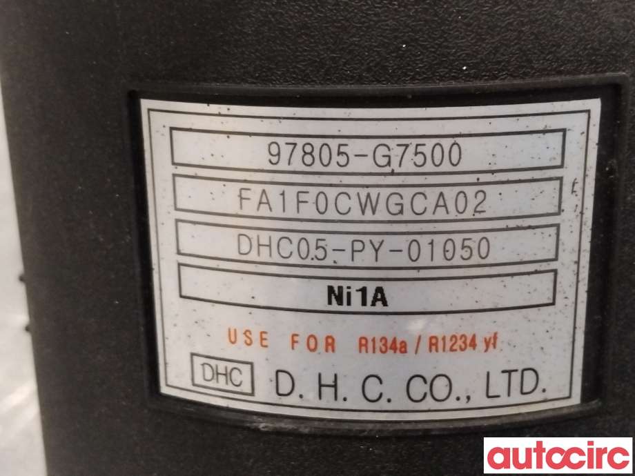 Kullfilter (boks) til Hyundai Ioniq Electric 2019-->> (Fase 2)  (HYUNDAI|97805G7500||97805-G7500)