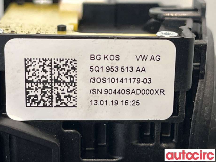 Bryter combi til VW e-Golf 2017-2020 (Fase 2)  (VOLKSWAGEN|5Q1953507M|)