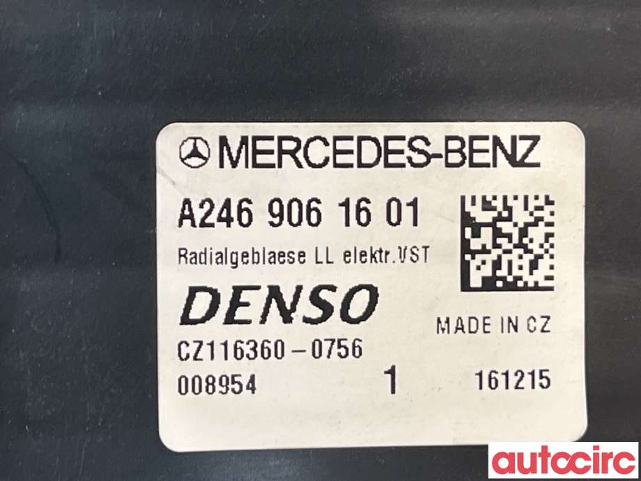 Varmeapparat motor til Mercedes B-Klasse 2011-2018 (W246) (W246) (MERCEDES|A2469061601)