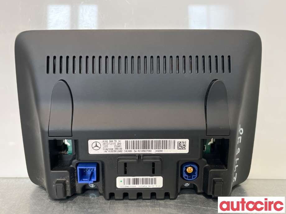 Multimedia display (MCU - Media Controller Unit) til Mercedes B-Klasse 2011-2018 (W246) (W246) (MERCEDES|A1669007814)