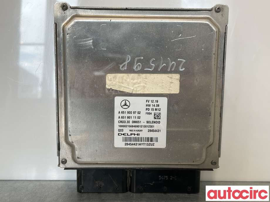 Styreenhet motor til Mercedes B-Klasse 2011-2018 (W246) (W246) (MERCEDES|A6519009702)