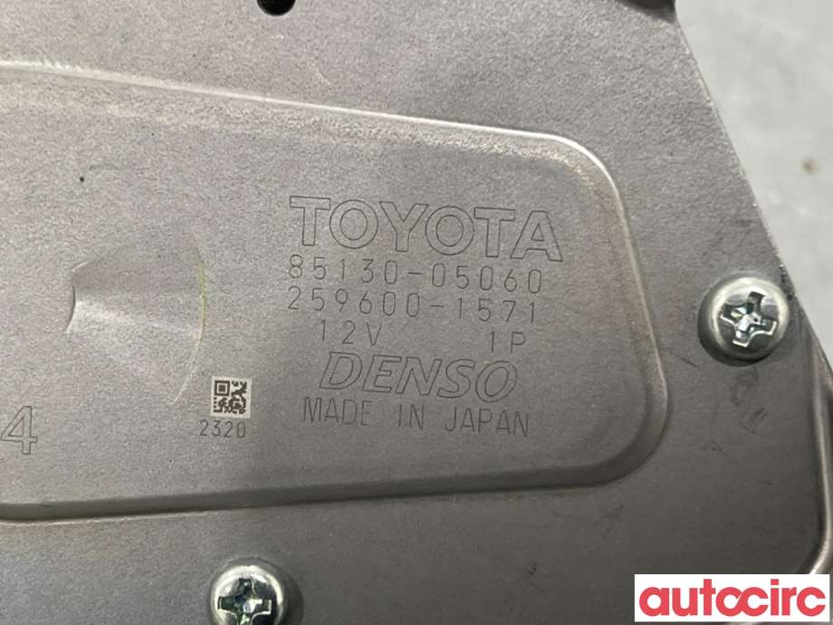 Viskermotor bakrute til Toyota Avensis 2009-2015 (Type III, Fase 1)  (TOYOTA|8513005060|259600-1571|85130-05060)