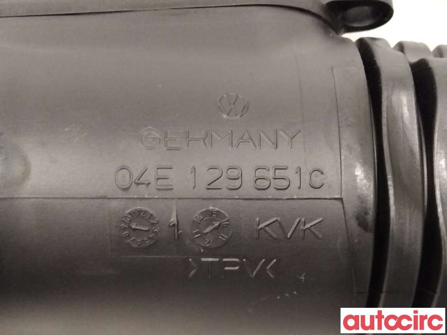 Luftslange innsug til Audi A3 2016-2020 (Type III, Fase 2)  (AUDI|04E129651C|)