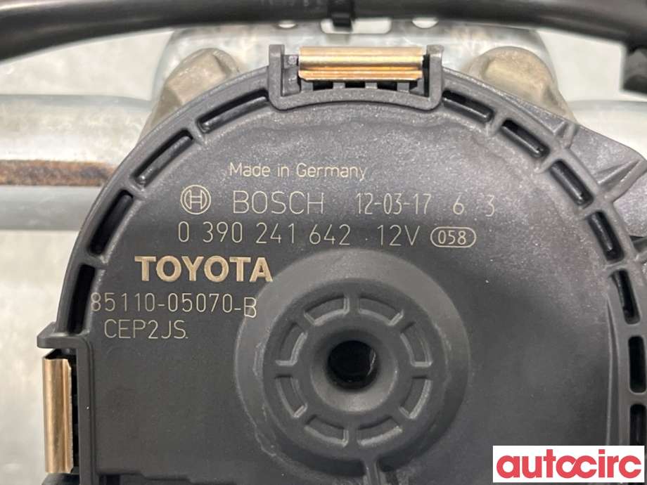 Viskermotor frontrute til Toyota Avensis 2009-2015 (Type III, Fase 1)  (TOYOTA|8501005080|0390241642|85110-05070)