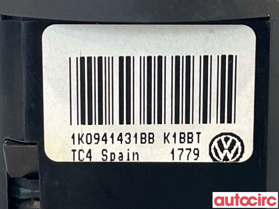 Bryter lys til VW Golf VI 2008-2012  (VOLKSWAGEN|1K0941431BB)